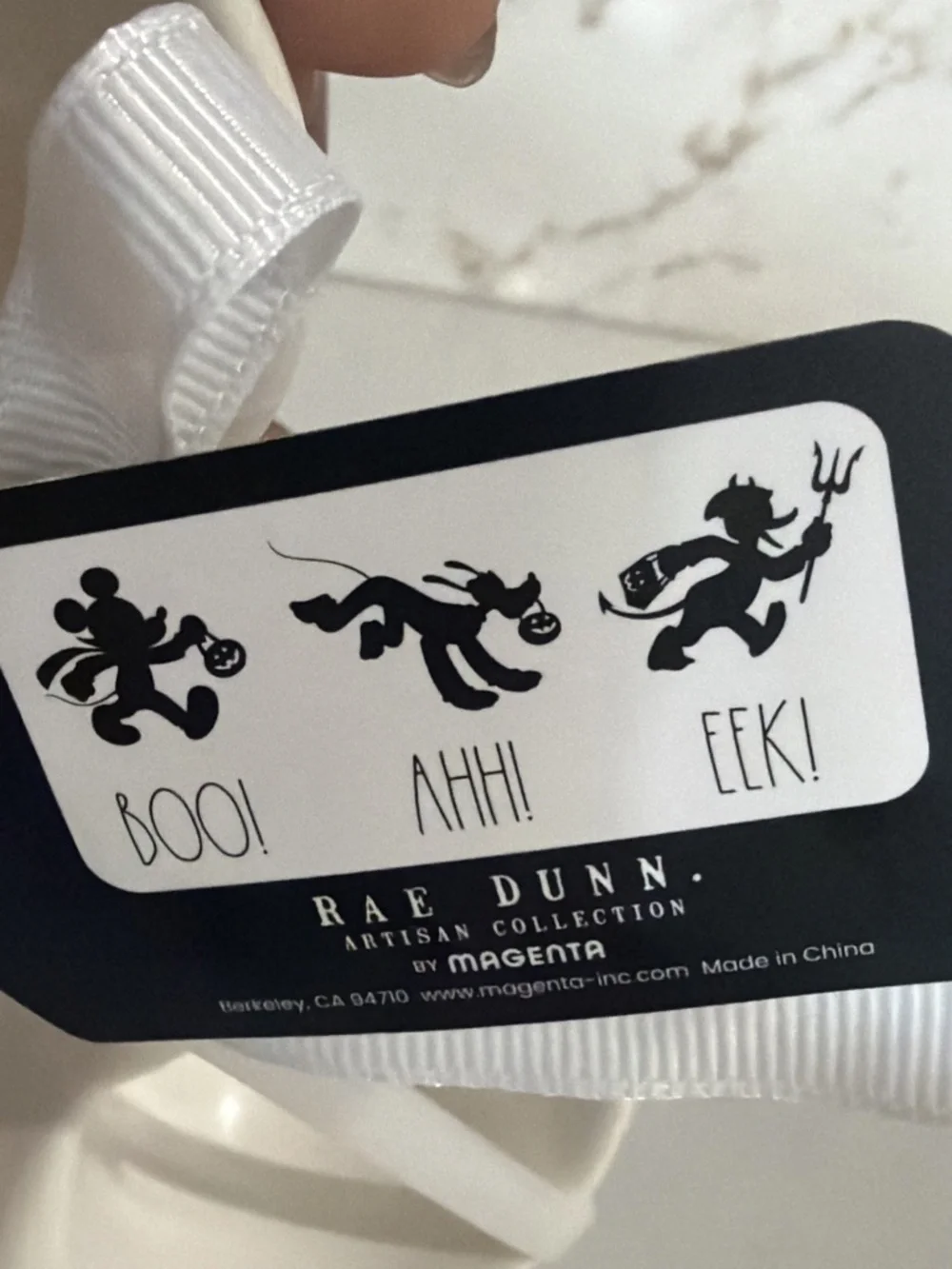 Rae Dunn Halloween Disney Mickey Mouse Set of 3 Snack Bowls